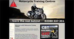 Desktop Screenshot of adtmotorcycletraining.co.uk
